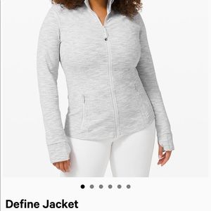 Lululemon Define Wee Are From Space Grey jacket